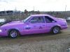 Custom Pink Mustang - Side on!